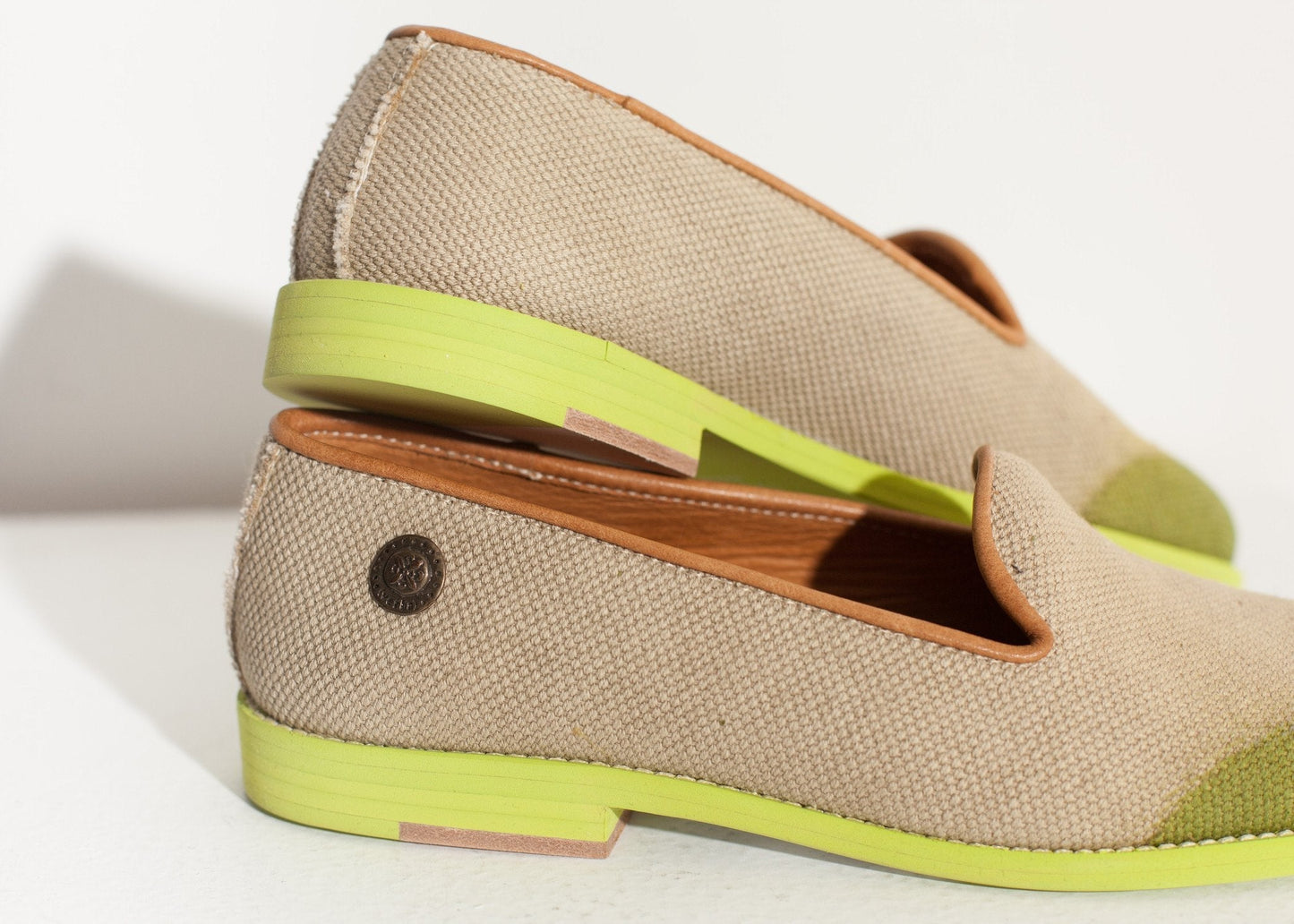 Wingtip Loafer in Lime - formtest11